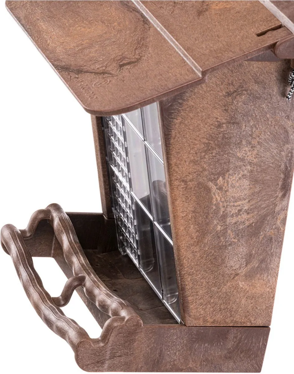 Ferplast Jok Voedersilo 23.5x13x23cm - Bruin - afbeelding 6 van 6