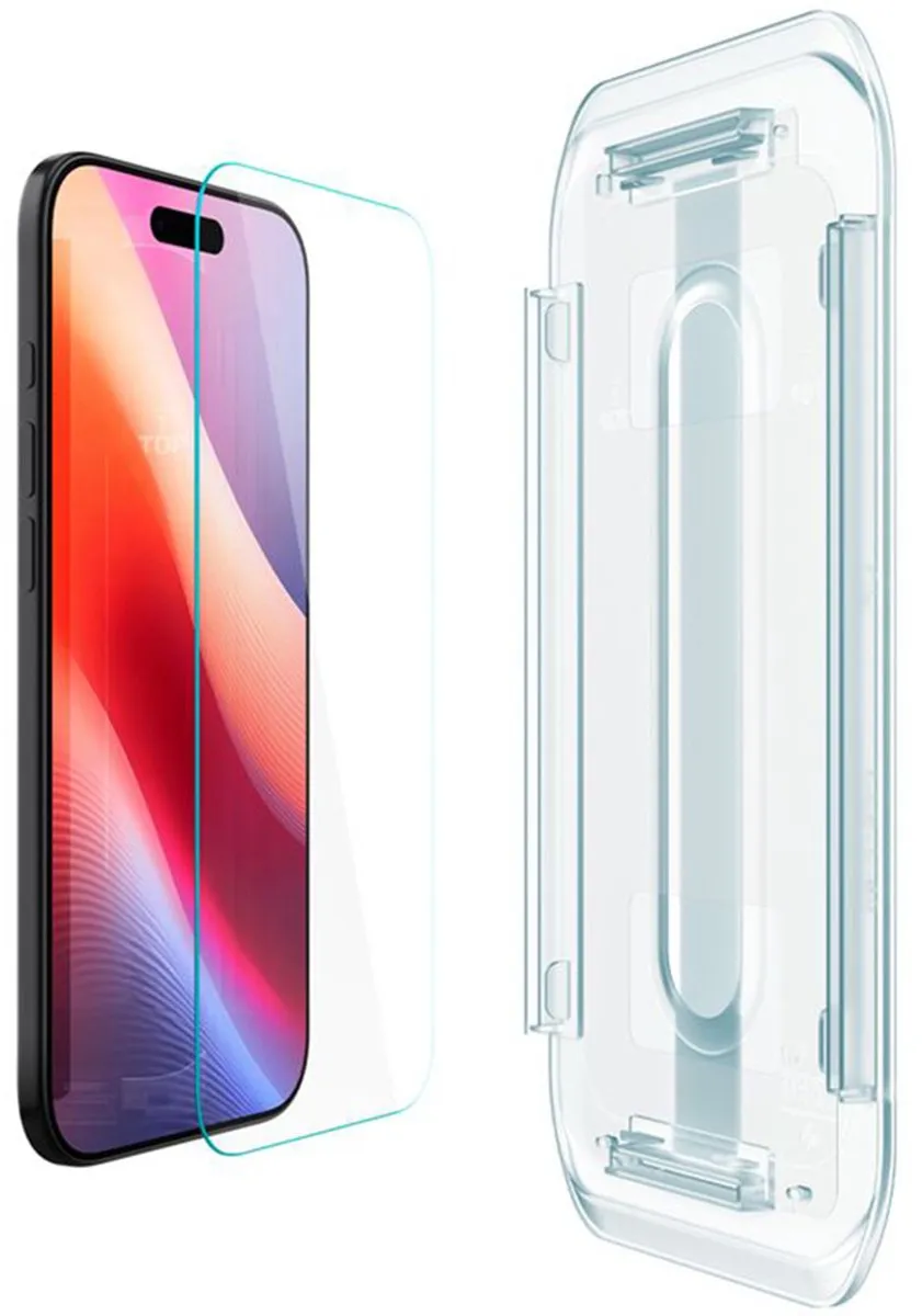 Spigen EZ Fit Glas.tR AGL09870 Screenprotector - iPhone Air