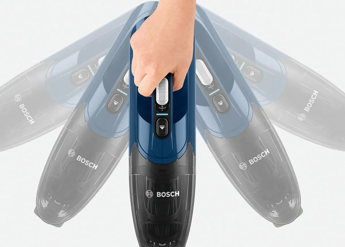 Bosch Readyy'y BCHF2MX20 Steelstofzuiger - Blauw 20V