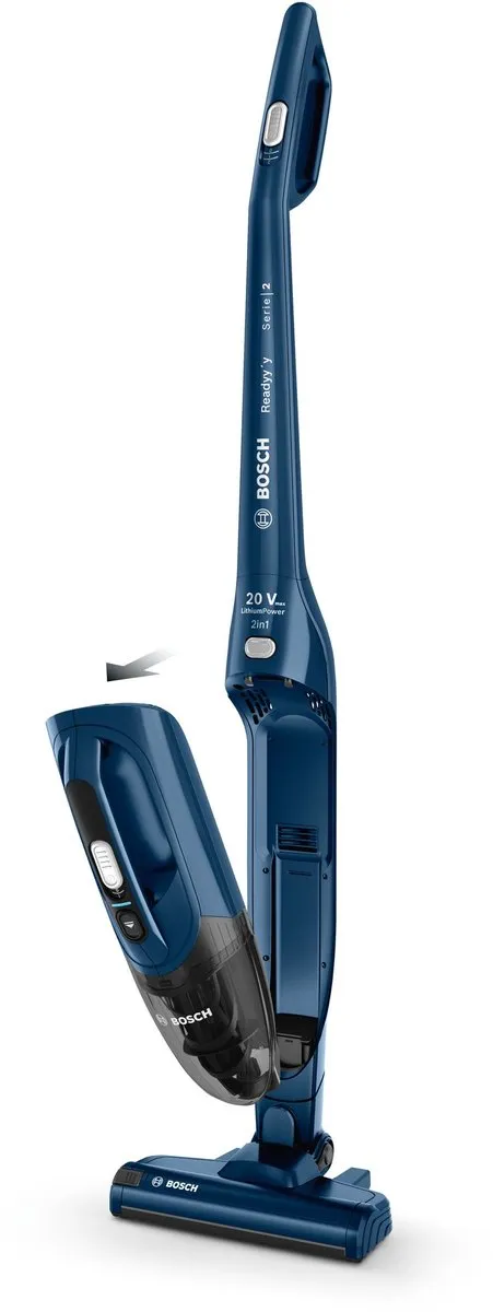 Bosch Readyy'y BCHF2MX20 Steelstofzuiger - Blauw 20V