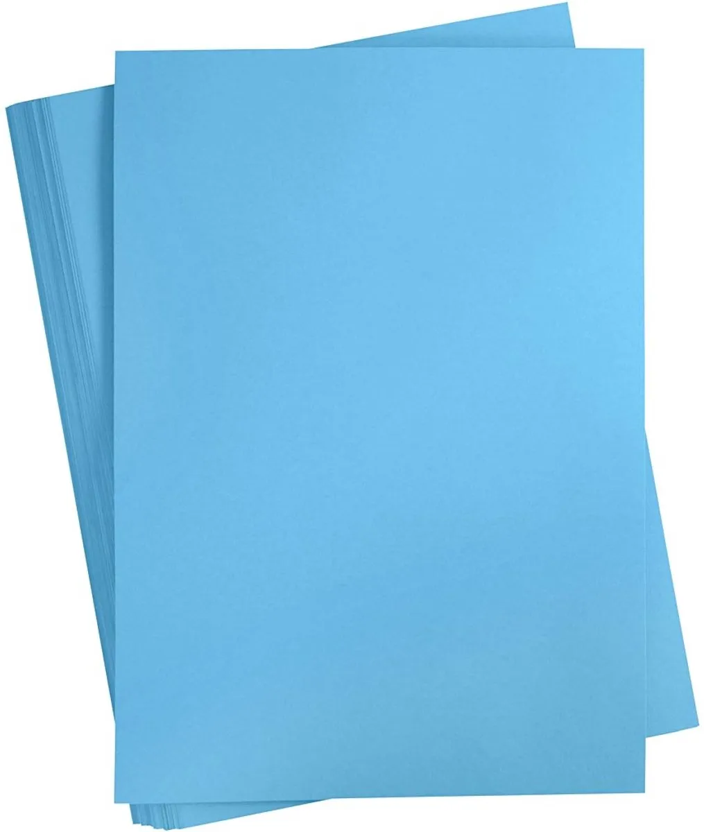 Creativ Company Gekleurd Karton A2 Turquoise