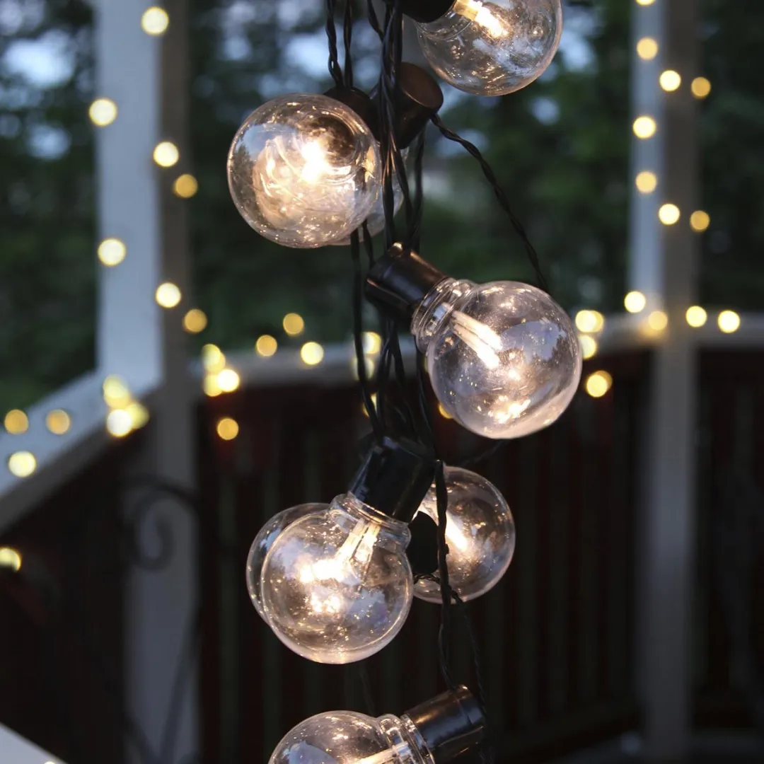 Star Trading LED Buitenlichtketting Partaj 16 LED Warm Wit 4,5m