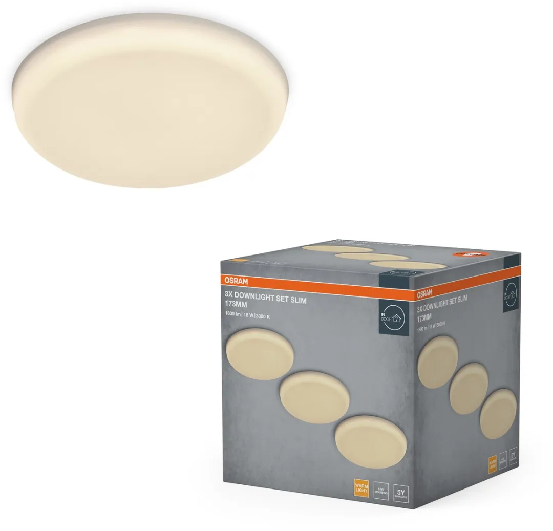 Osram Essential LED Downlight 18W 173mm