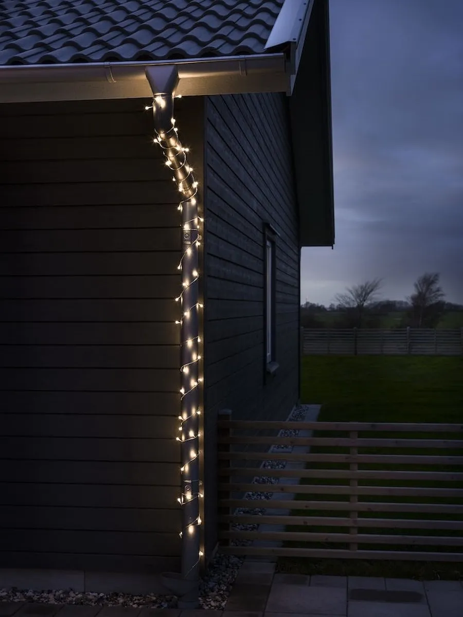 Konstsmide 3691 Snoerverlichting 80 LED - 632cm - 24V - Warmwit