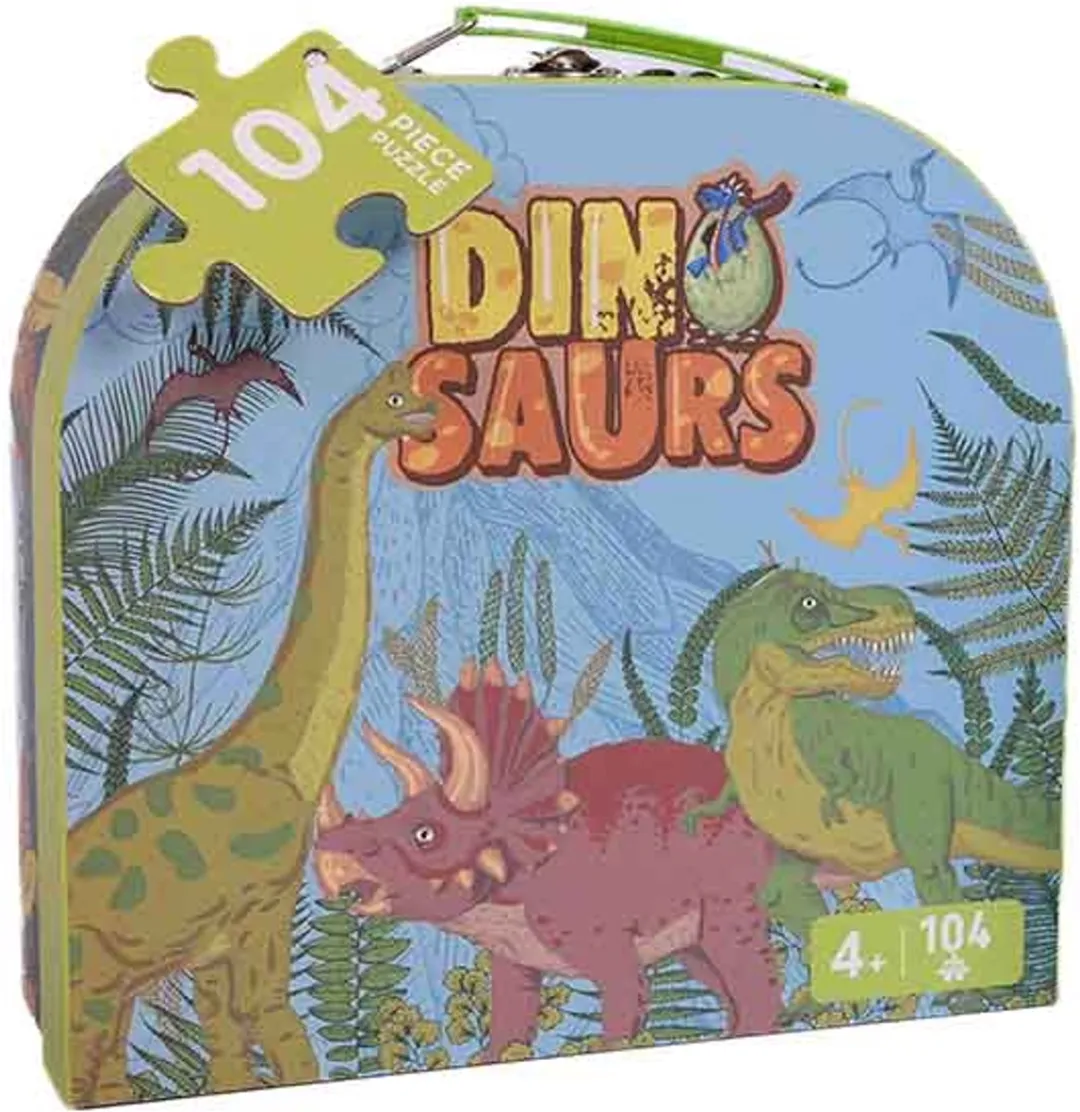 PIA Soft Toys Dinosaurus Puzzelbox 104 Stuks
