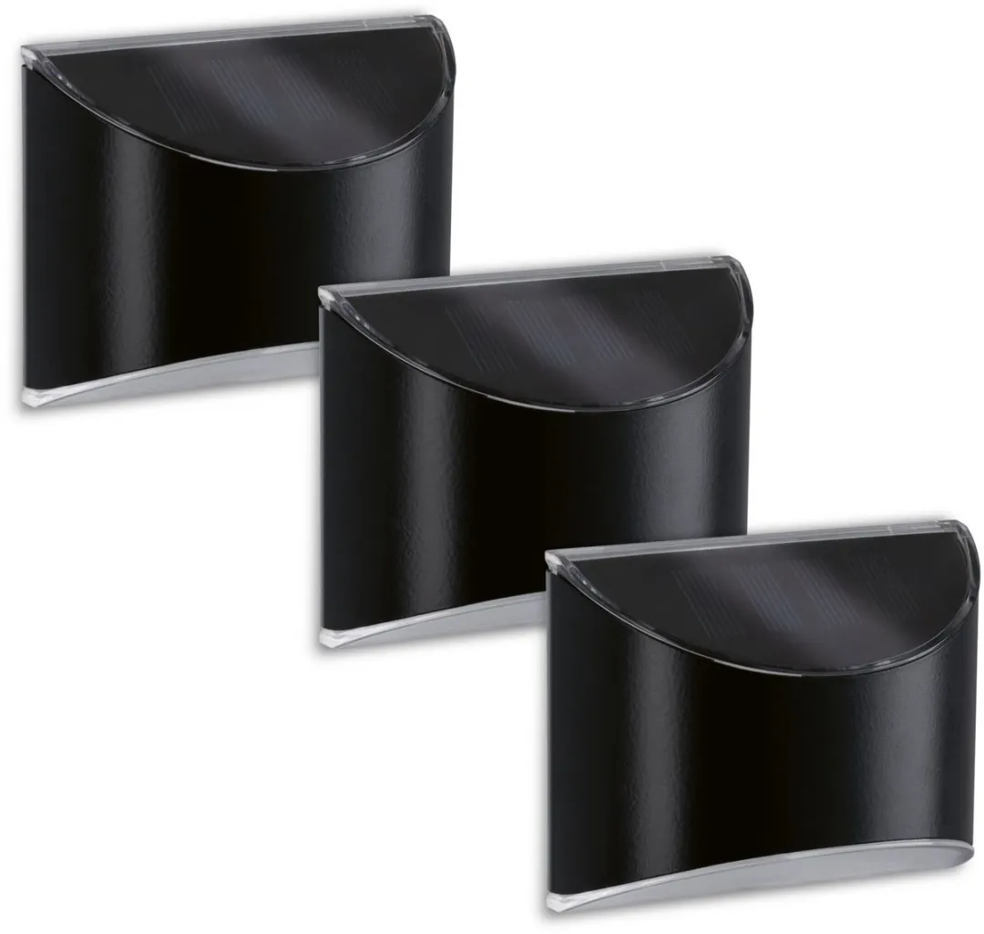 Paulmann Solar LED Padverlichting Elliot Antraciet - 3 Stuks