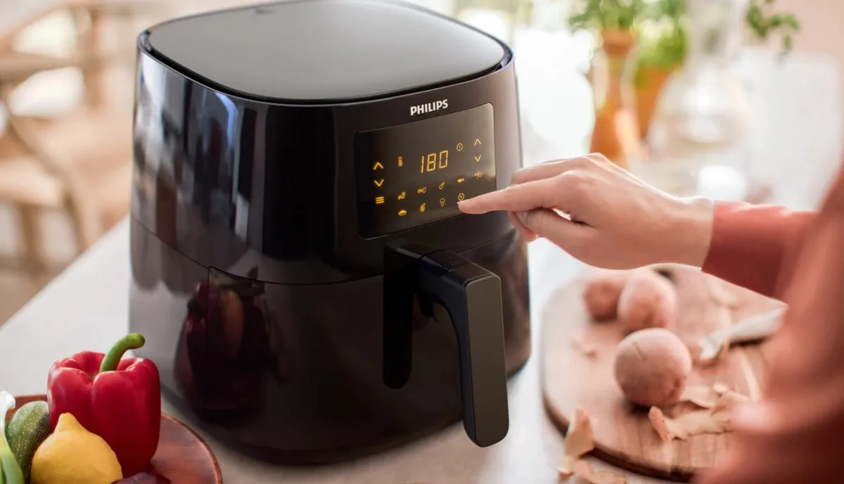 Philips Essential 3000 Series HD9270/90 Airfryer XL - 6.2L - Grijs - afbeelding 6 van 6
