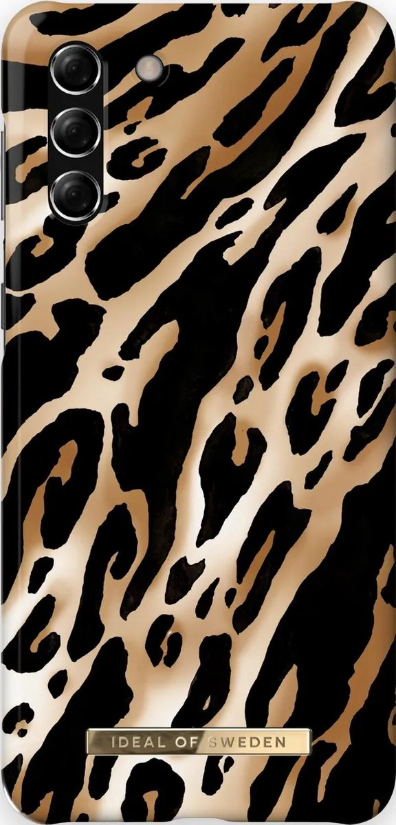 iDeal of Sweden Fashion Case Samsung Galaxy S21+ Iconic Leopard
