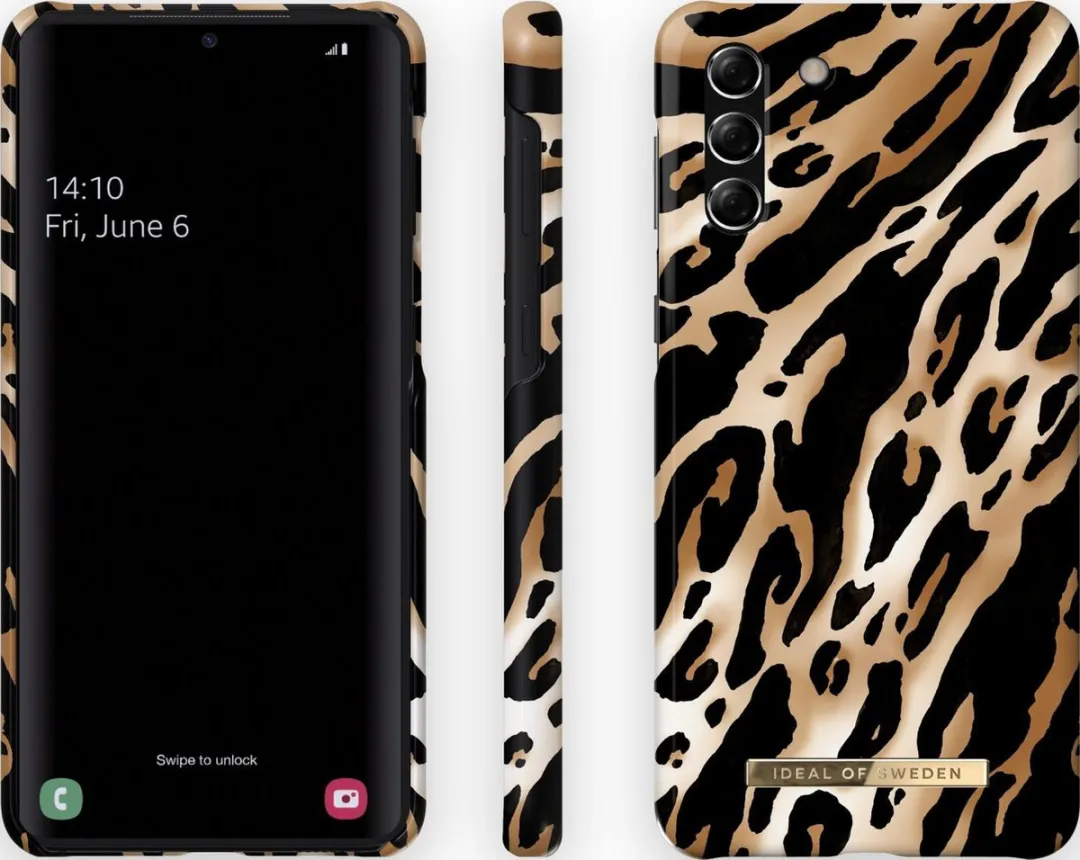 iDeal of Sweden Fashion Case Samsung Galaxy S21+ Iconic Leopard - afbeelding 2 van 3
