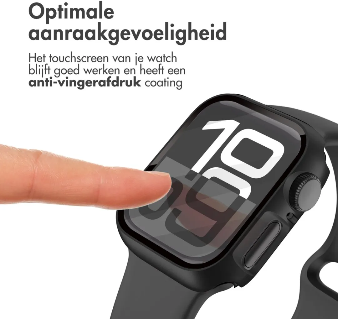 Imoshion Apple Watch 10/11 46mm Hoesje - Full Cover - Zwart