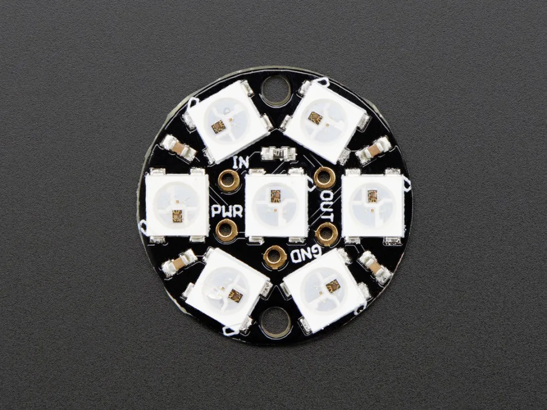 Adafruit NeoPixel Jewel 2226 - 7x WS2812 RGB LED's Meerkleurig