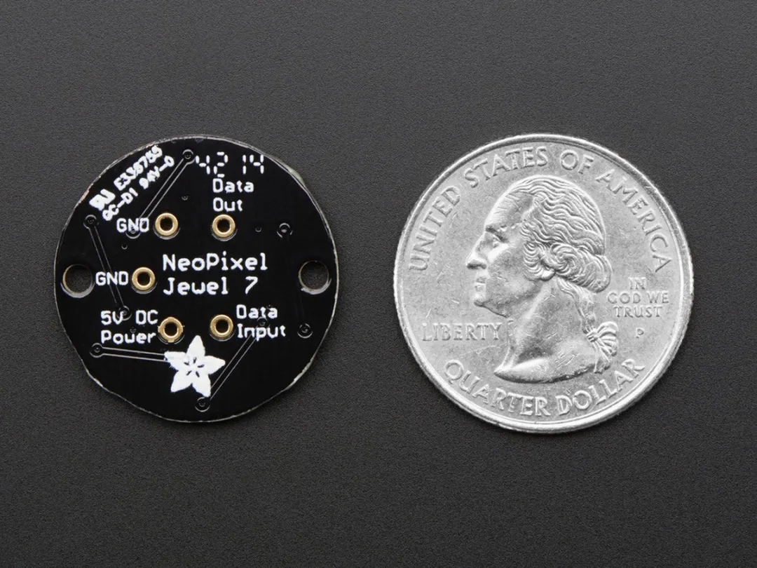 Adafruit NeoPixel Jewel 2226 - 7x WS2812 RGB LED's Meerkleurig