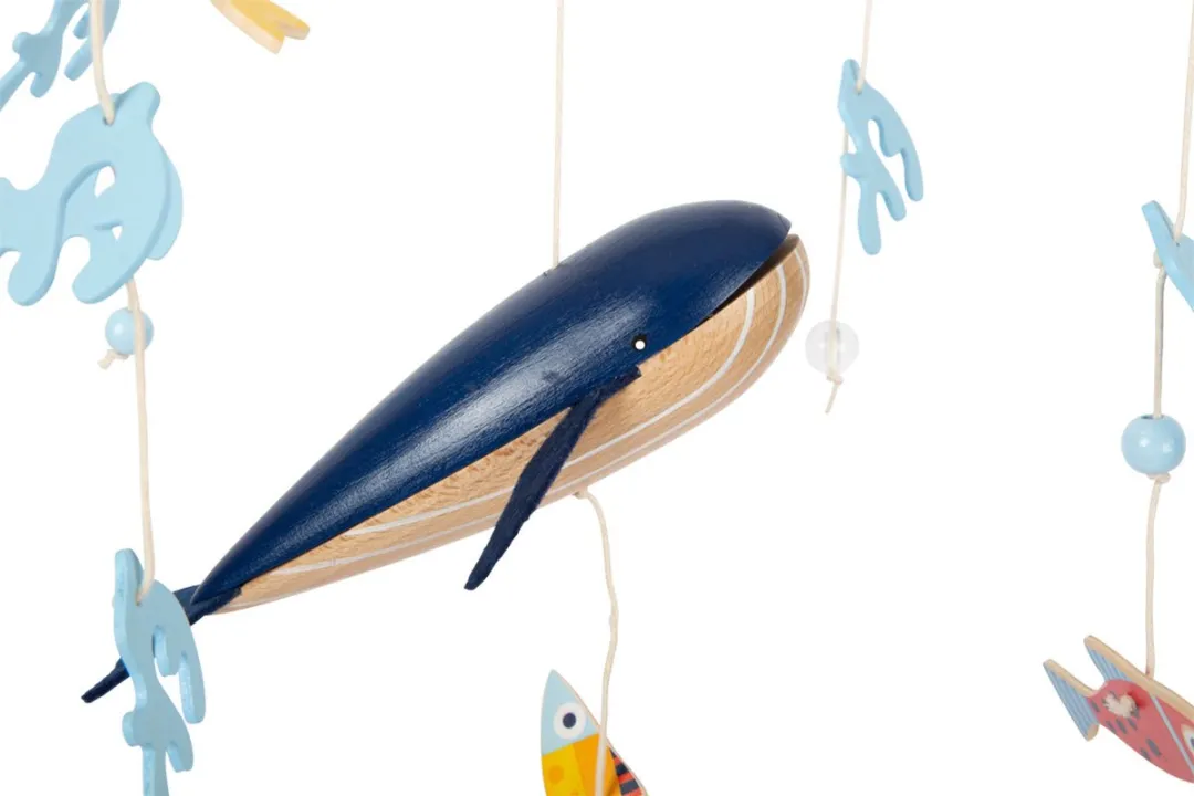 Small Foot Houten Baby Mobiel Oceaan 12290 - Multicolor