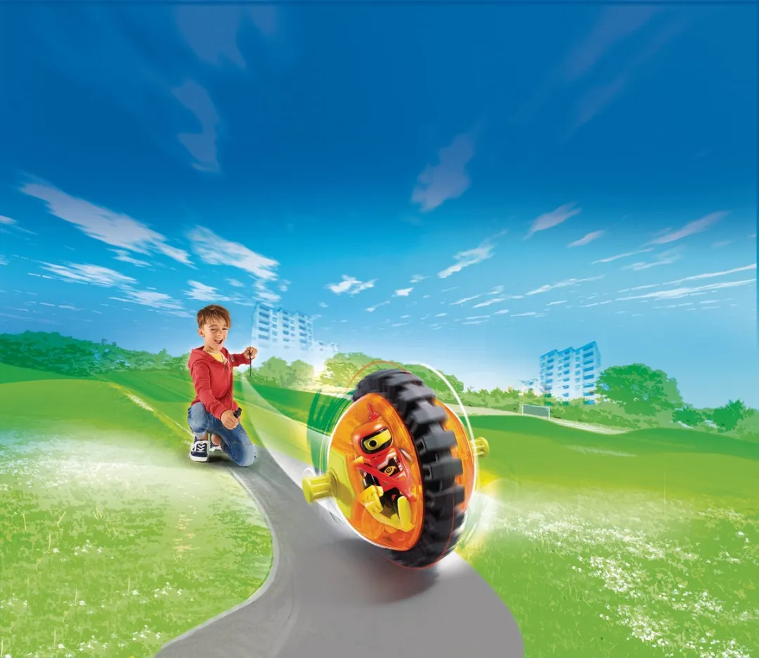 Playmobil Monobike 9203 - Oranje