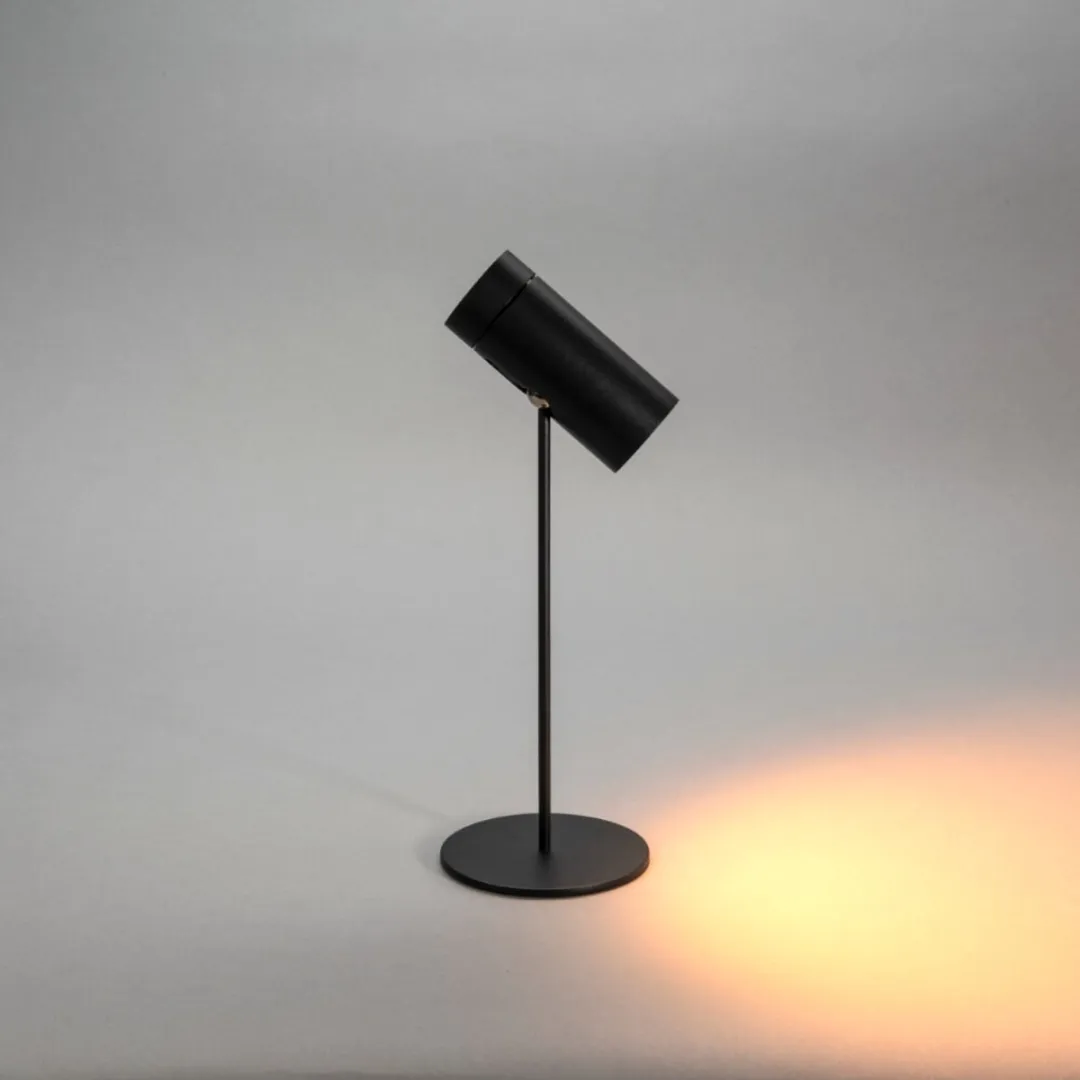 Konstsmide Tuin Tafellamp Multi - 27 LED 2200K/3000K - Zwart Aluminium