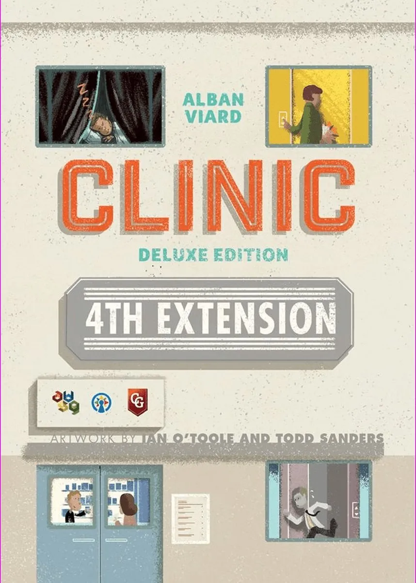 Capstone Games Clinic Deluxe Edition 4e Uitbreiding Bordspel