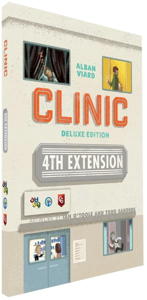 Capstone Games Clinic Deluxe Edition 4e Uitbreiding Bordspel