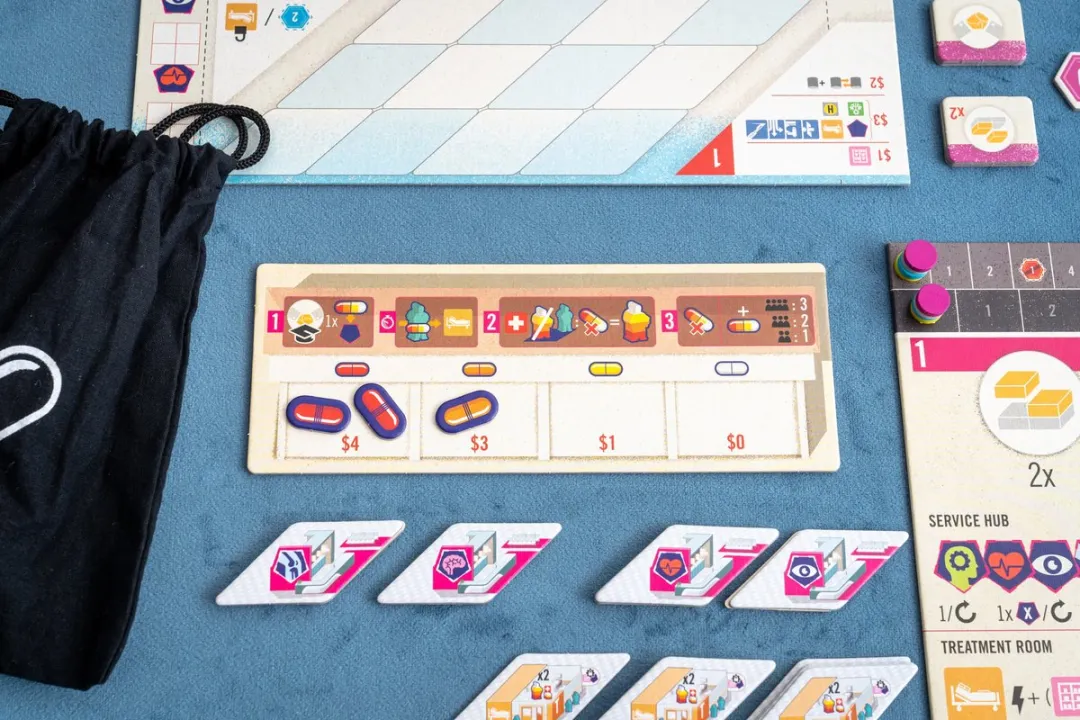 Capstone Games Clinic Deluxe Edition 4e Uitbreiding Bordspel