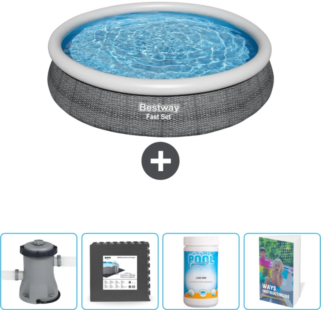 Bestway Fast Set Rond Zwembad 366x76cm