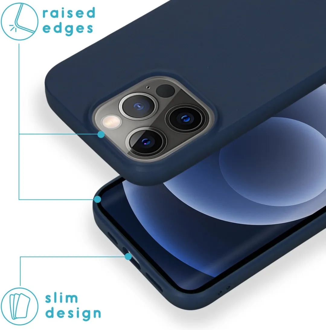 Imoshion Hoesje iPhone 13 Pro - Donkerblauw