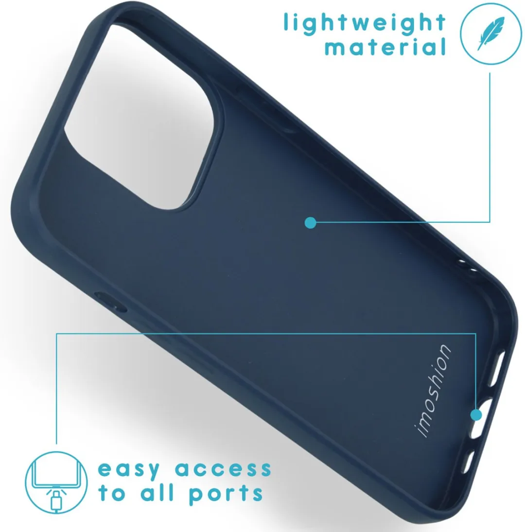 Imoshion Hoesje iPhone 13 Pro - Donkerblauw