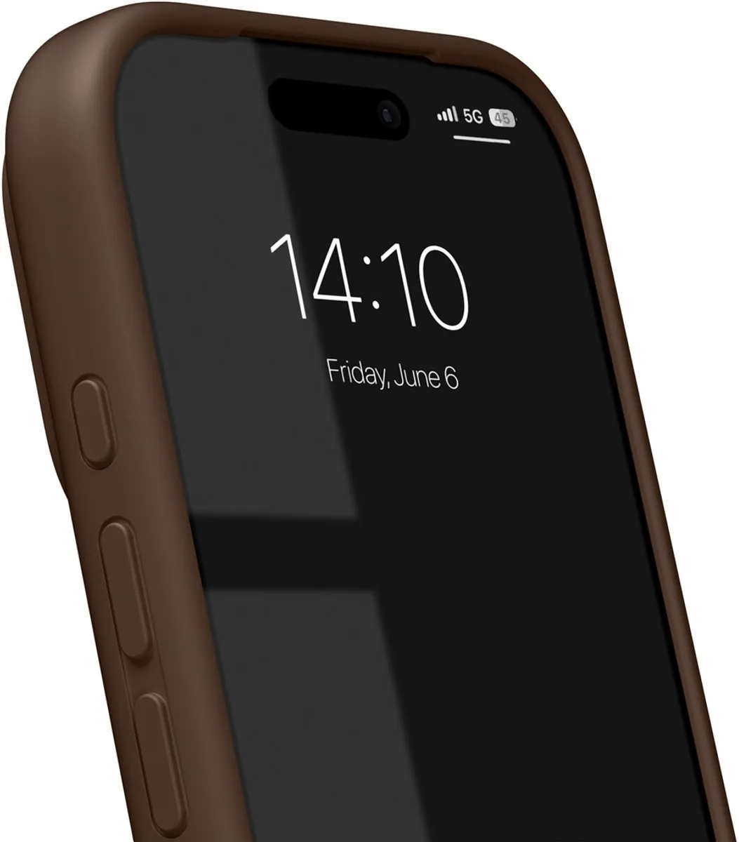 iDeal of Sweden iPhone 17 Pro Silicone Hoes - Mocha Mousse - IDSICMS-I2561P-562