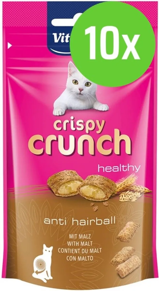 Vitakraft Crispy Crunch Anti Haarbal Kattensnacks 600g