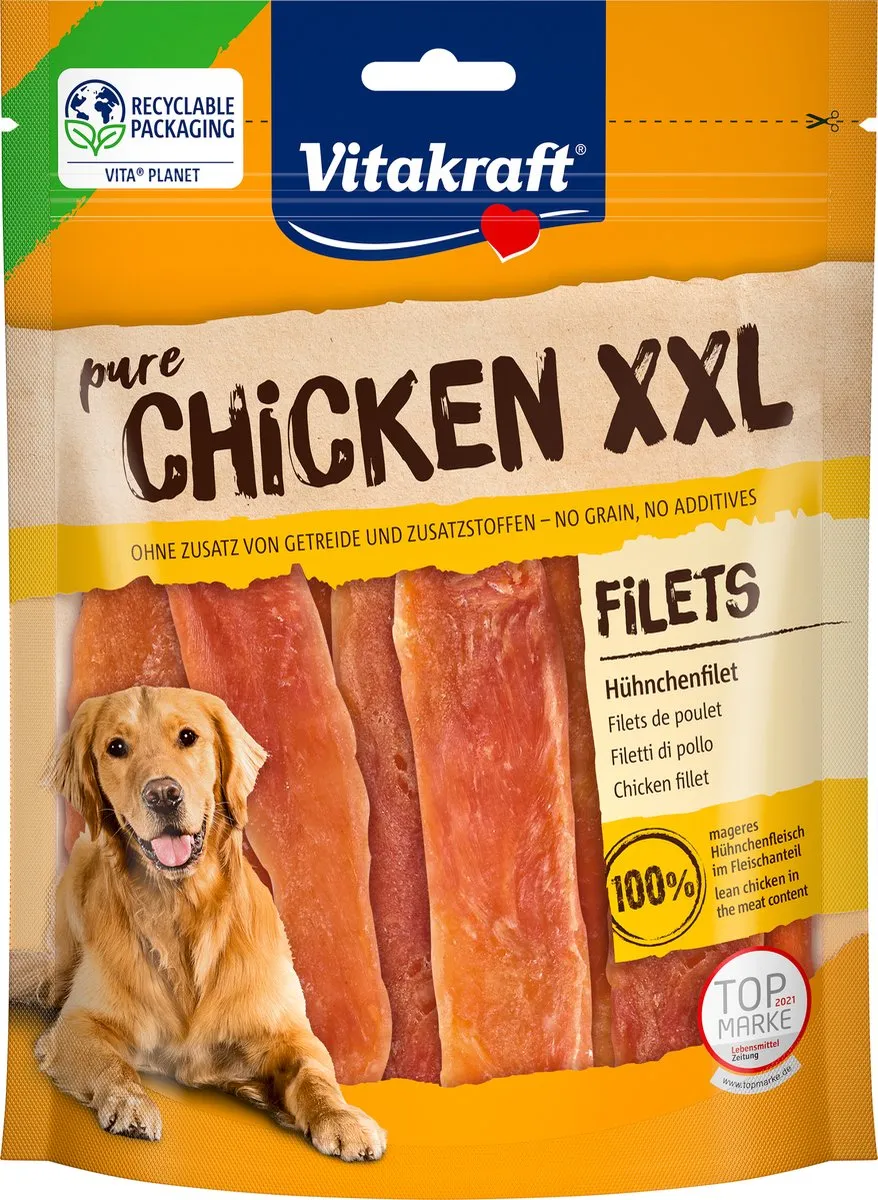 Vitakraft Pure Chicken XXL Kipfilet - 6x250g