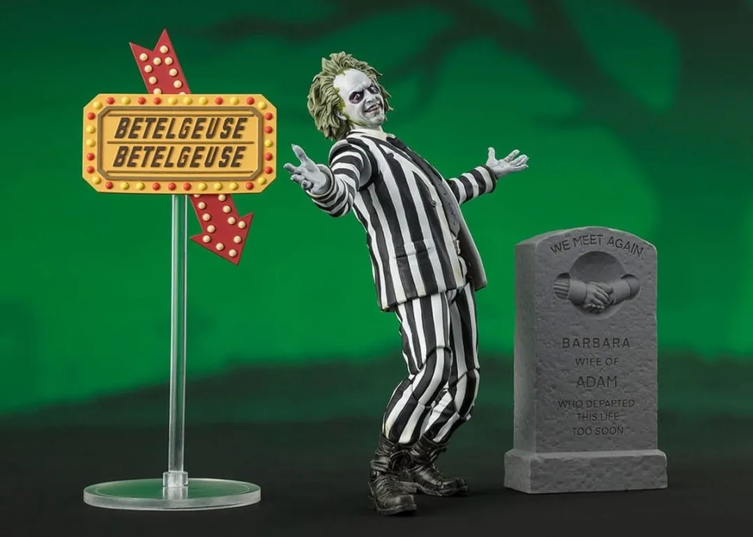Bandai Tamashii Nations Beetlejuice Beetlejuice S.H.Figuarts Action Figure Beetlejuice 15 cm Action Figuur