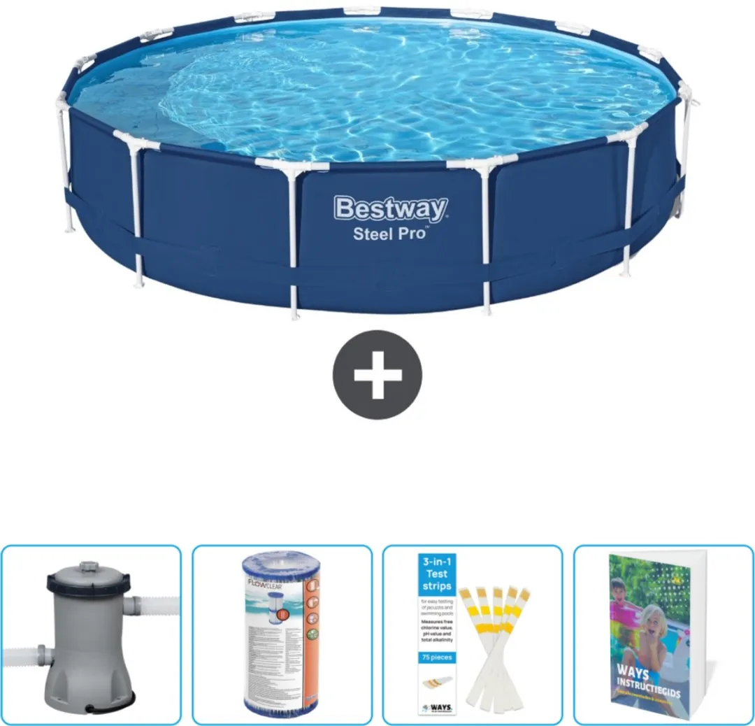 Bestway Steel Pro Zwembad 396x84cm