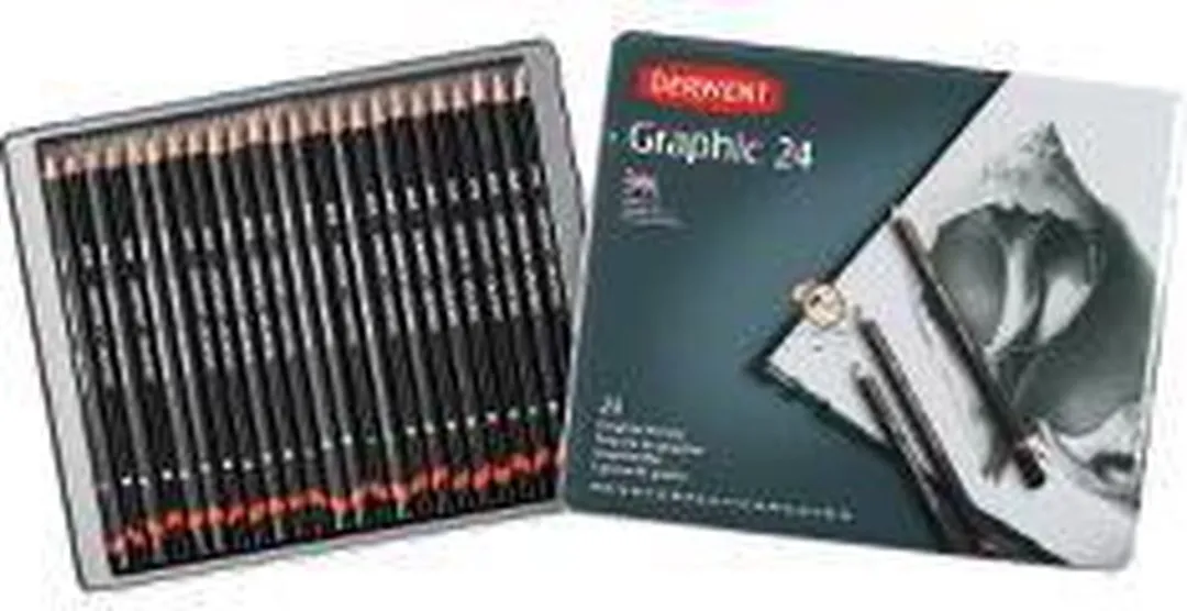 Derwent Graphic Potloden Set 24 Stuks - Assorti