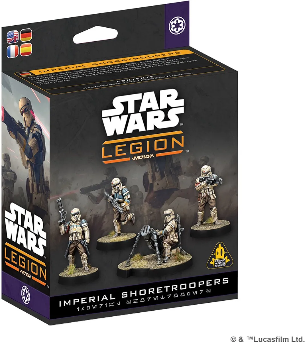 Atomic Mass Games Star Wars Legion SWQ199 Imperial Shoretroopers