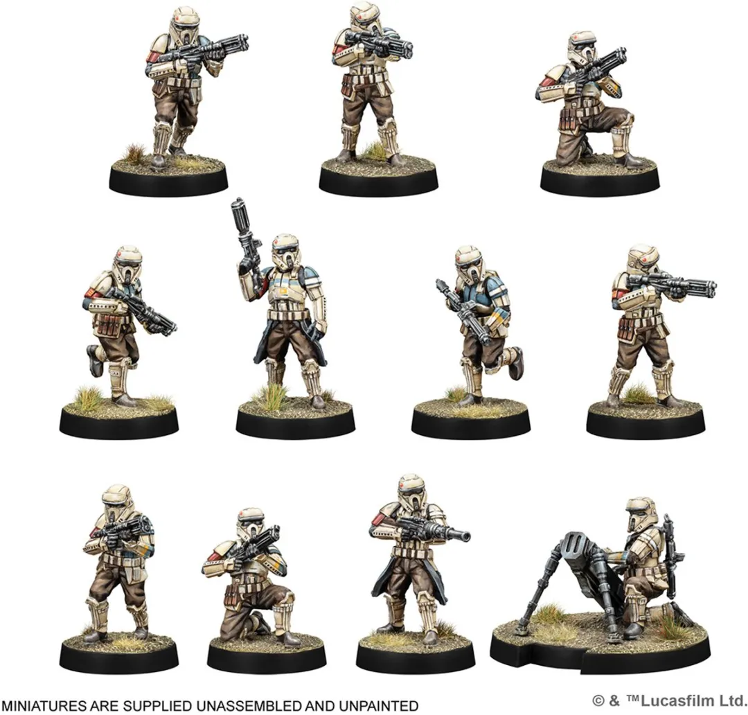 Atomic Mass Games Star Wars Legion SWQ199 Imperial Shoretroopers