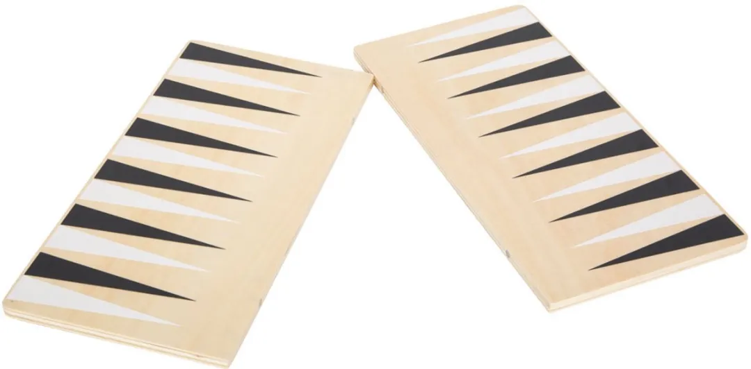 Small Foot Schaak & Backgammon Golden Edition - 2-6 Spelers