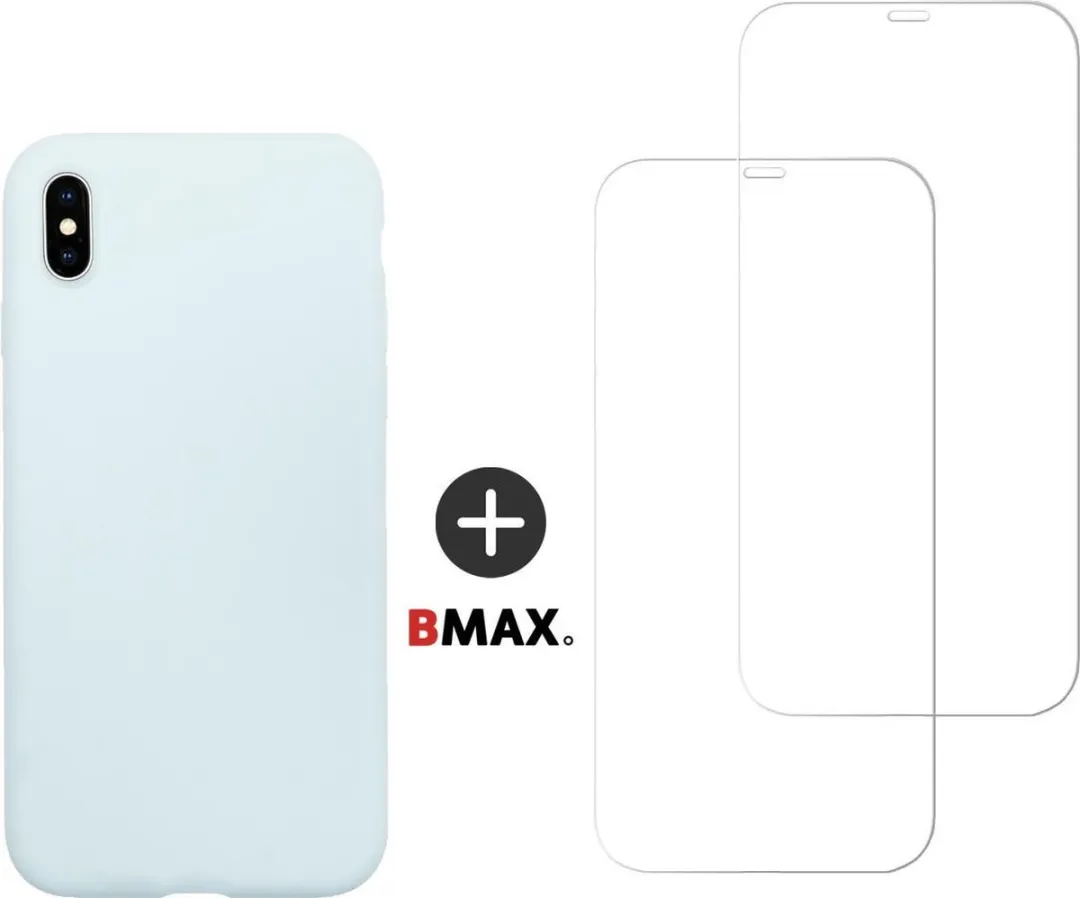 BMAX iPhone XS Max Telefoonhoesje Zeeblauw