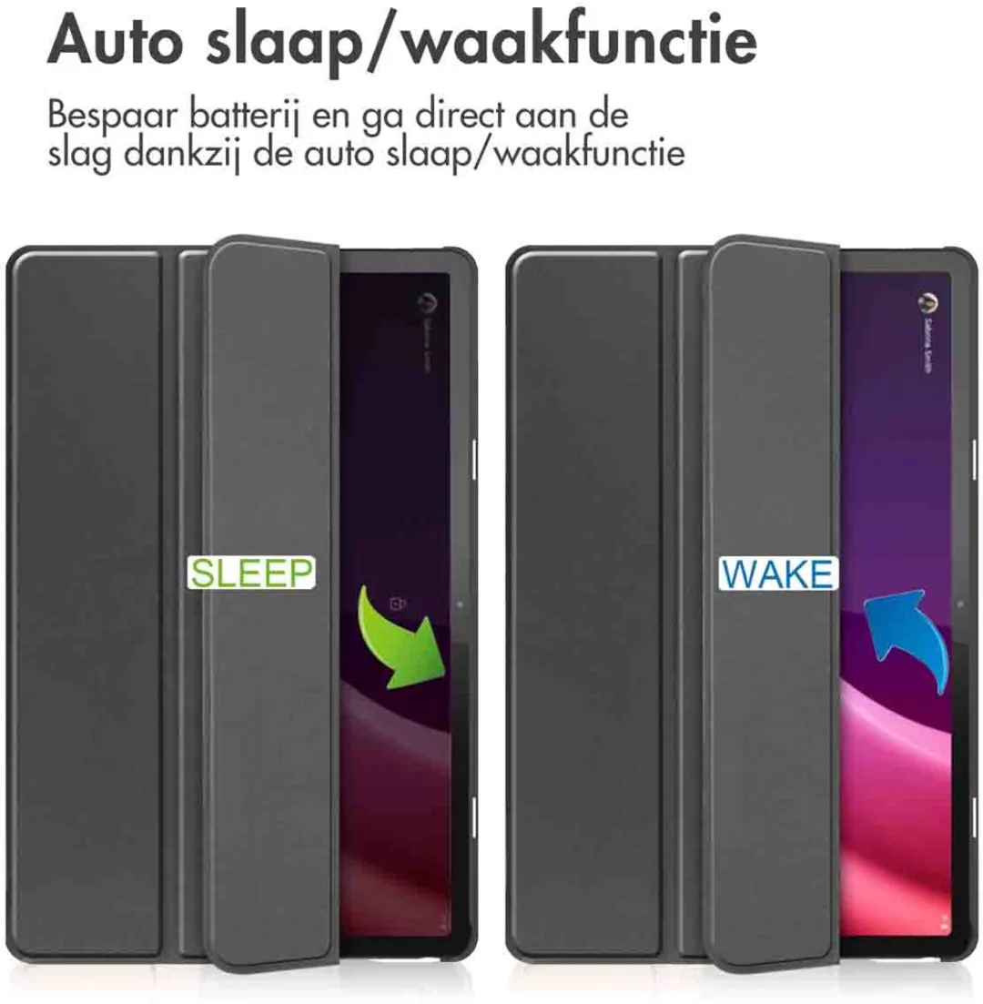 Imoshion SH00058177 Tablethoes - Lenovo Tab P11 (2e Gen) - Trifold Bookcase - Zwart