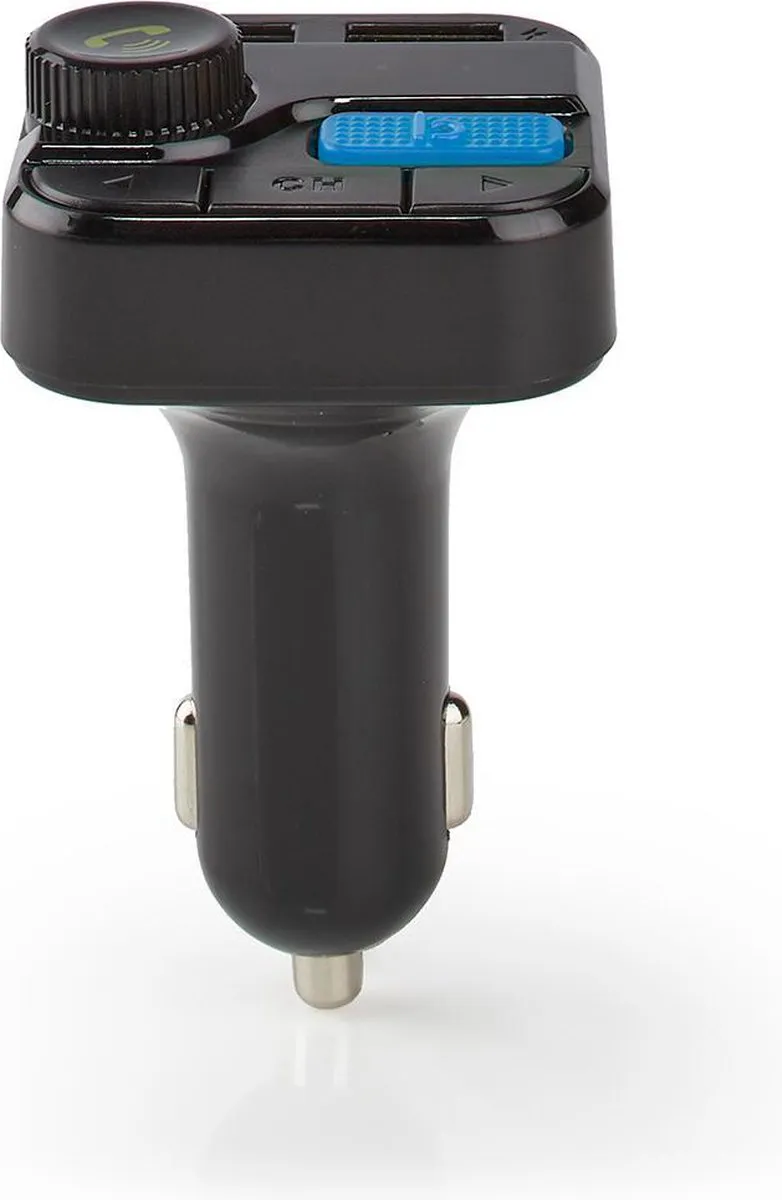 Nedis FM-Audiotransmitter Auto - Handsfree - Bluetooth 5.0 - Zwart