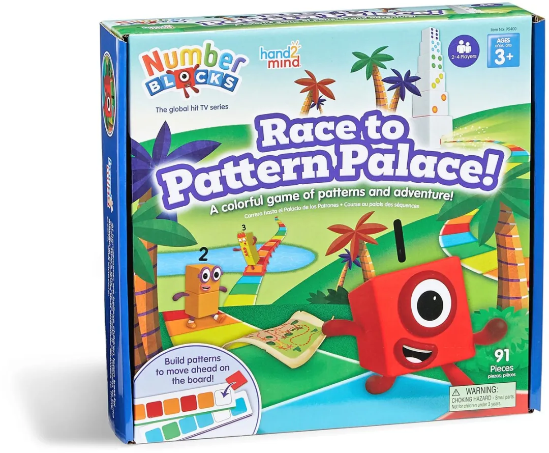 Learning Resources Numberblocks Race to Pattern Palace - Educatief spel - Multicolor