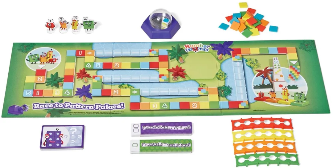 Learning Resources Numberblocks Race to Pattern Palace