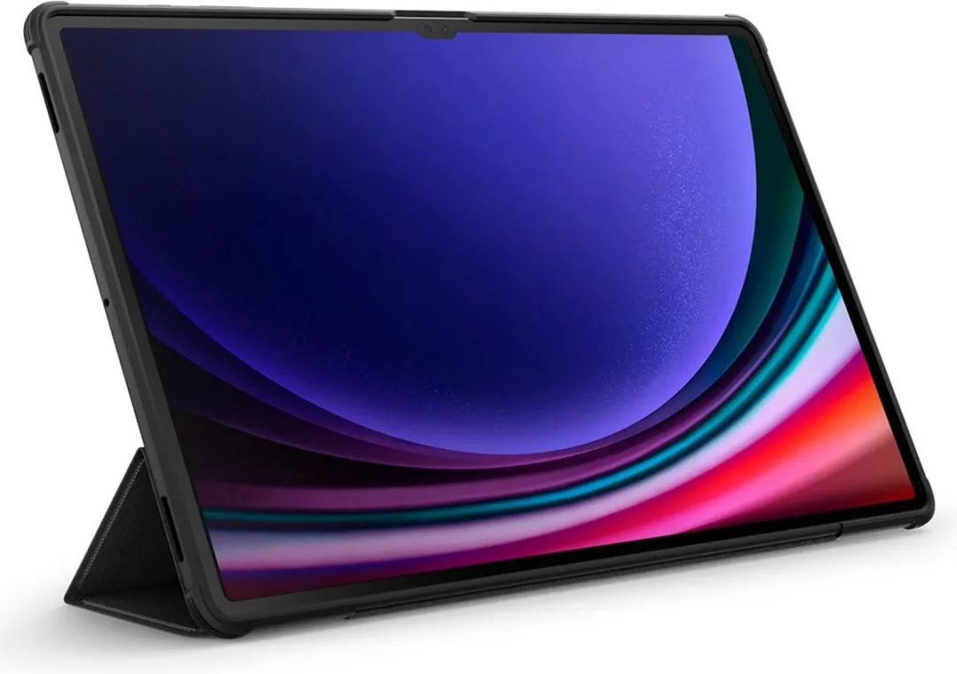 Spigen Rugged Armor Pro ACS06538 Tablethoes - Samsung Galaxy Tab S9 Ultra - Zwart