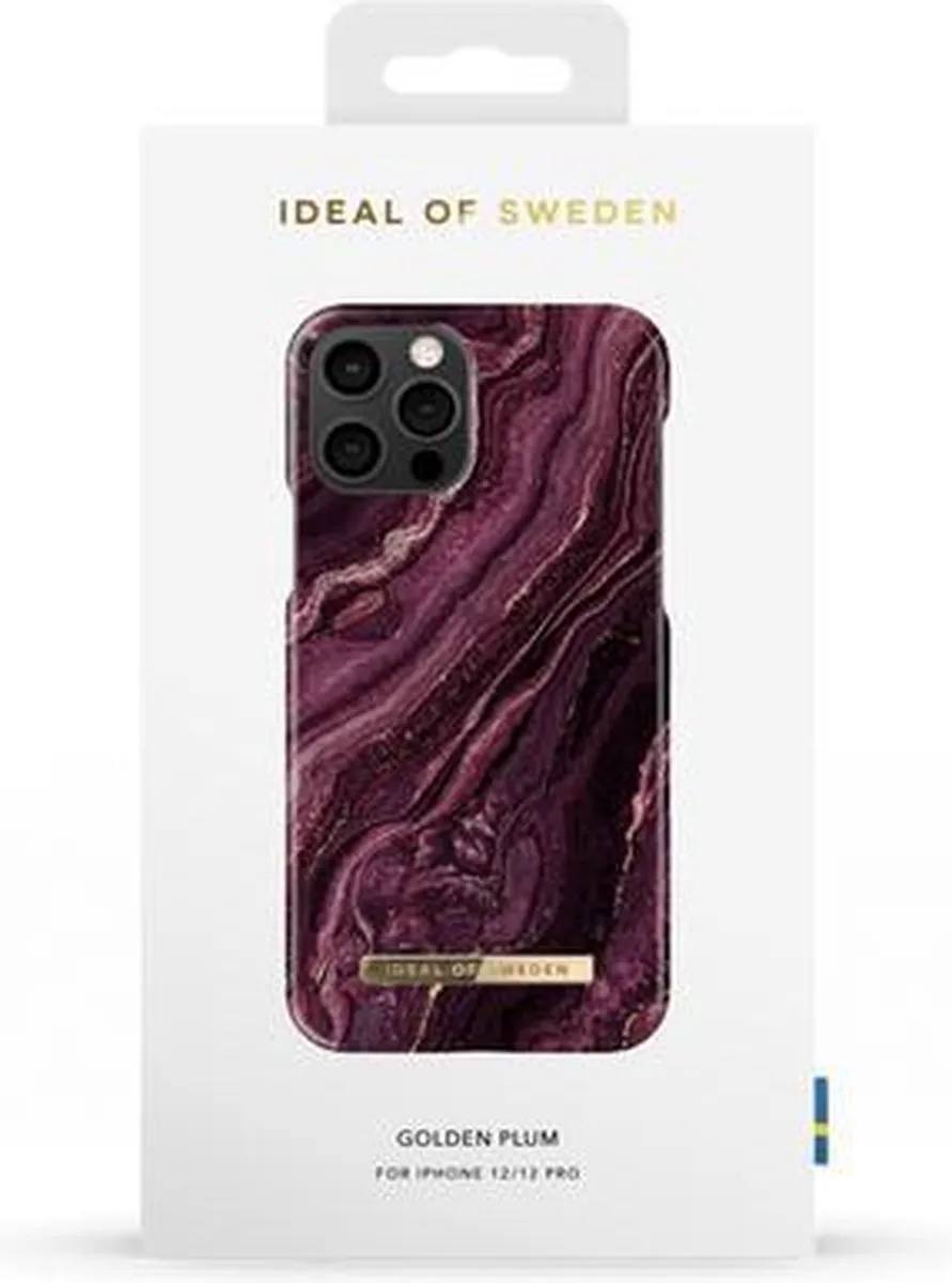 iDeal of Sweden iPhone 12 Hoesje Golden Plum - IDFCAW20-2061-232 - afbeelding 4 van 6