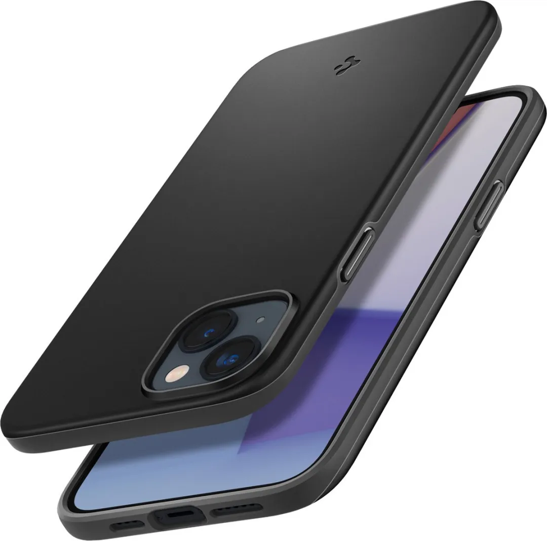 Spigen Thin Fit Hoesje ACS04773 iPhone 14 Plus - Zwart