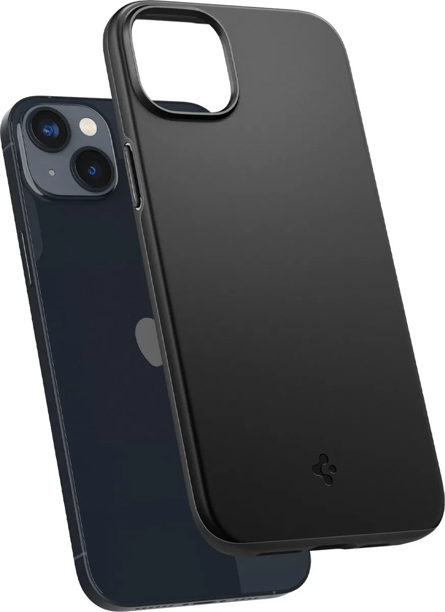 Spigen Thin Fit Hoesje ACS04773 iPhone 14 Plus - Zwart