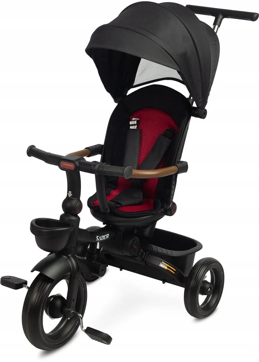 Toyz Saber Driewieler 3-in-1: Groeit Mee met Uw Kind