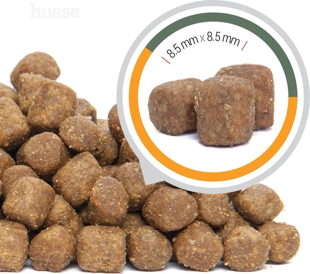 Husse Valp Plus - Puppyvoer Droogvoer, Puppy Voer, Hondenvoer Droog, Hondenbrokken Junior - 2 kg