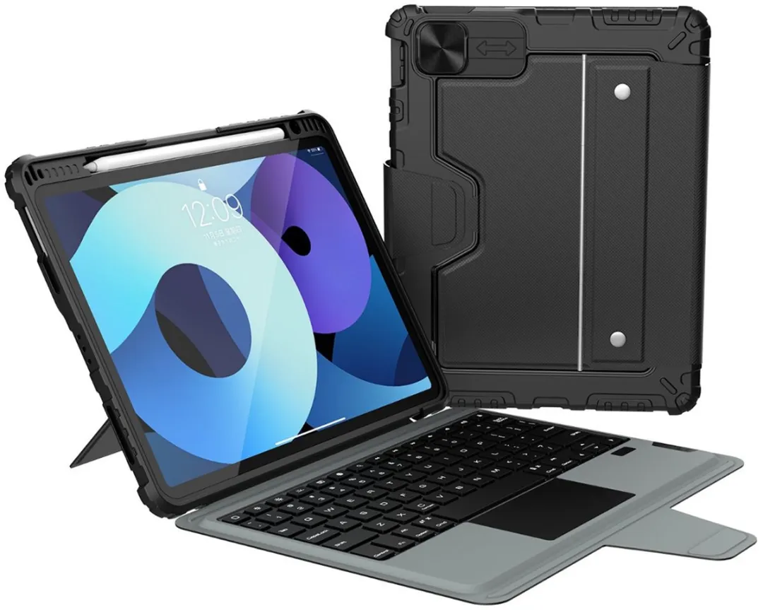 Nillkin Toetsenbord Bumper Hoes iPad Air/Pro 11 - Zwart