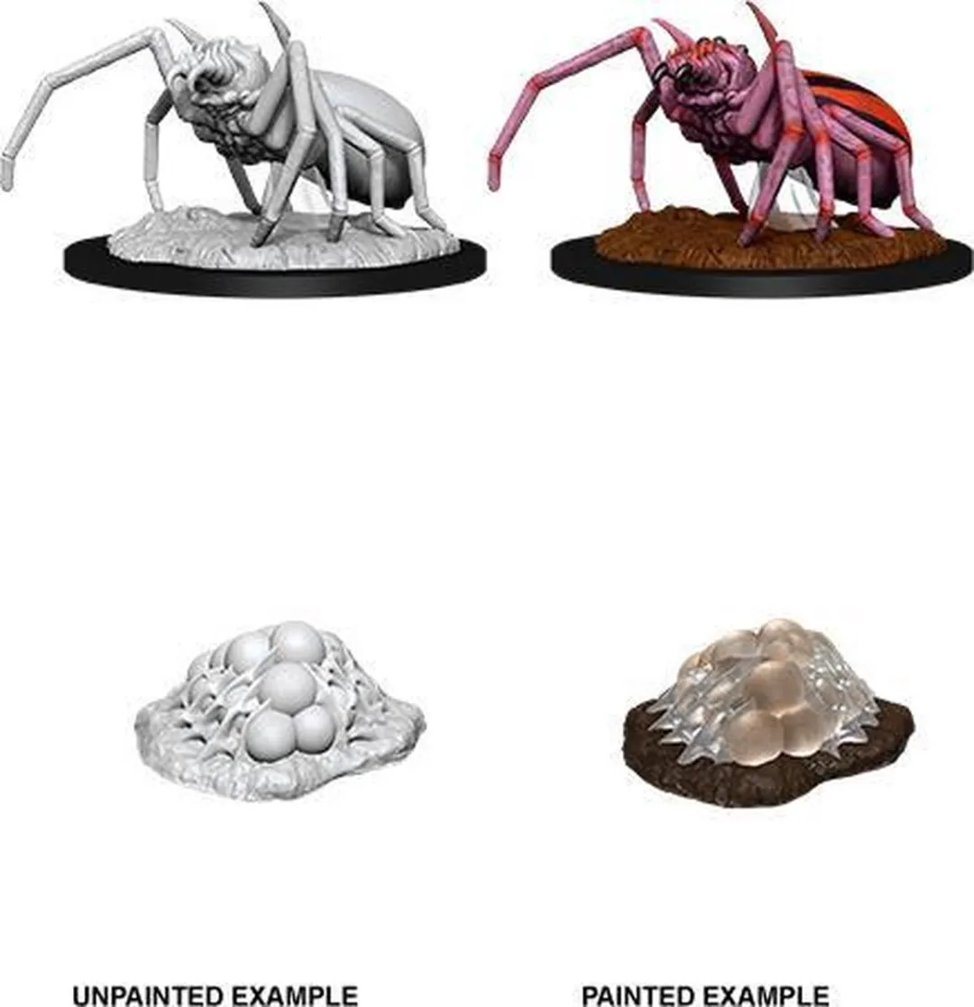 Wizkids Dungeons & Dragons Nolzur's Marvelous Miniatures Giant Spider & Egg Clutch - Multi