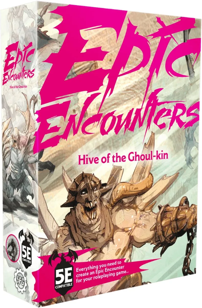 Steamforged Games Epic Encounters Hive of the Ghoul-kin SFEE-013 RPG Miniaturen