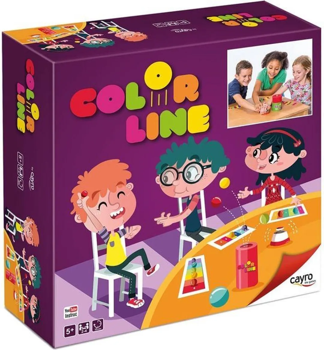 Geronimo Games Color Line Bordspel