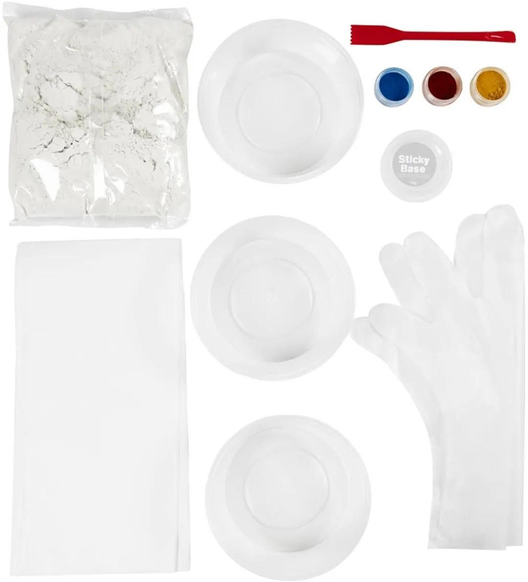 Creativ Company Hobbyset Gieten Bakjes - Multikleurig